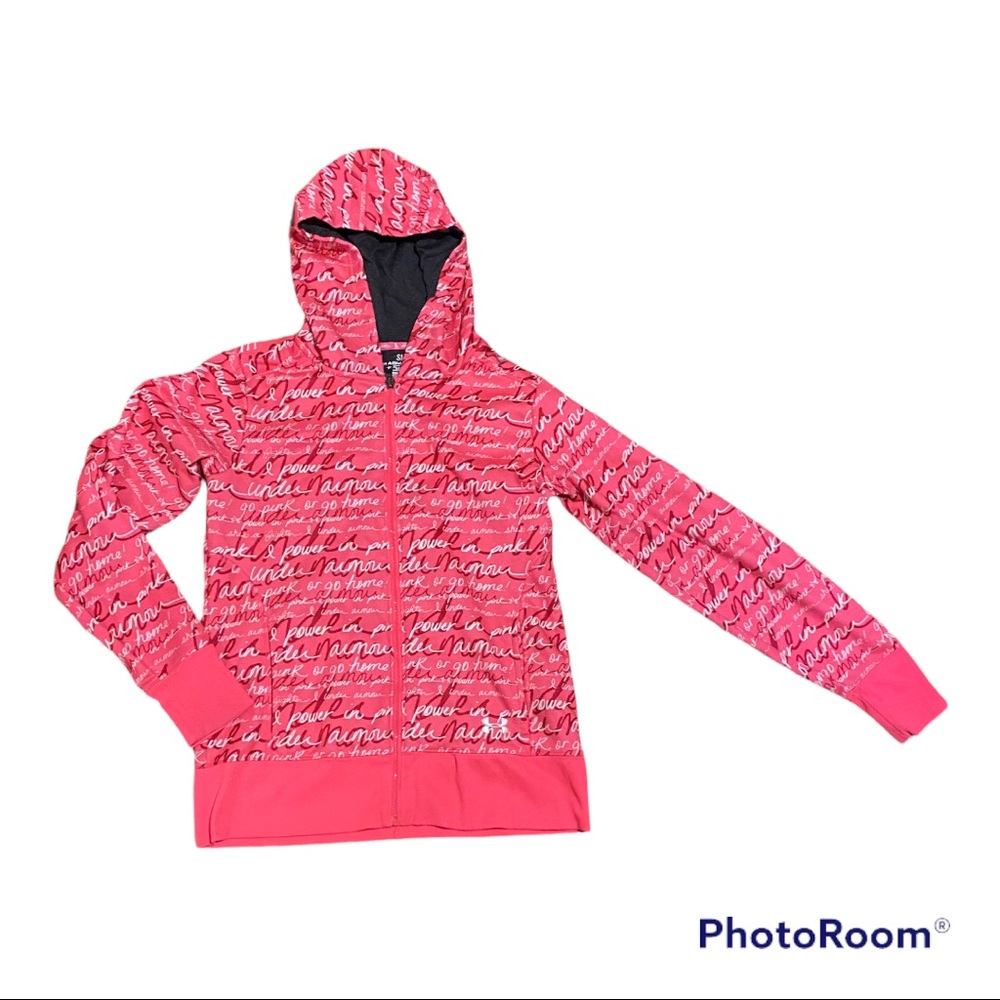 Under Armour breast cancer awareness jacket